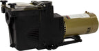 Rx Clear Ultimate Niagara 1 HP Pool Pump for Inground Swimming Pools | 56 Frame | 115/230 Volt | 11.4/5.7 Amps | Corrosion Proof | Large See-Through Strainer Cover