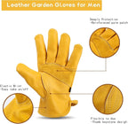 for Men Women Gardening gloves, protective gloves,For Gardening/Wood Cutting/Farm/Construction/Riding