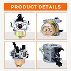 Hipa 951-15236 751-15236 Carburetor Kit for Troy Bilt Storm 2410 31BS6BN2711 Craftsman MTD 31AS6BEE793 31AS6BEE799 270-WU 670-WU 208CC Engine Snow Blower Thrower Parts