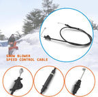 587343801 Speed Control Cable for Husqvarna Poulan Jonsered Snowblowers Snow Throwers