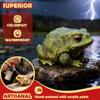 Sunthus Frog Toad Sculptures Garden Statues Yard Art Resin Decorations Outdoor Garden Decor