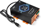 VEVOR RV Converter, 55 Amp, 110V AC to 12V DC RV Power Converter Battery Charger with 4 Stage Smart Charging 13V to 16.5V Adjustable Operating Range, Compatible with Lithium Lead Acid Battery, ETL