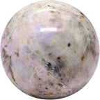 Amazing Gemstone Hackmanite Crystal Ball with Stand - 2 Inches Crystal Sphere Meditation Balls for Witchcraft and Decorative Balls