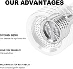 Pressure Washer Nozzle Tips for Soft Wash System, Power Washer Shower Nozzle for Car Washing and Garden Watering, Pressure Spray Head, 1/4” Quick Connect Sprinkler