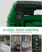 Handheld Power Spreader Compatible with Makita 18V Battery(Tool Only), Cordless Seed Spreader Available Year-Round, Electric Lawn Spreaders for Grass Seed, Fertilizer, Salt, Ice Melt, Feed