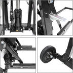 550 LBS Lawn Mower Lift | Riding Lawn Mower Lift Jack for Lawn Tractors, Zero Turn Mowers, and All Riding Mowers