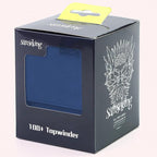 Magic Card Deck Box for MTG Single Deck Card Box fits 100+ TCG Sleeved Cards Soft Leather Card Box Top loading Card Boxes Magic Gift for MTG TCG CCG (Vertical,Dark Blue)