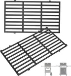 7637 17.5" Grill Grates Replacement for Weber Spirit I & II 200 Series, for Weber Spirit Grill Grates, Spirit 210, GS4 Spirit II 200 for Weber Spirit II Grill Parts, Cast Iron Grill Grates