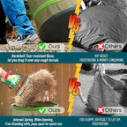 Colwelt Collapsible Leaf Bags 31Gallon, Pop-up Reusable Garden Bag Collapsible for Yard Waste, Heavy Duty Collapsible Trash Can with Hard shell Base, Garden Waste Yard Bags for Yard Garden Camping
