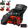 Snow Blower Cover,Heavy Duty 840D Snowblower Covers Waterproof Outdoor with Waterproof Strip,Air Vent,2 Reflective Handles,Windproof Buckle,Universal Protective Cover for Snow Thrower Shovel Storage