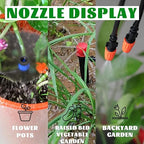 226 Ft Drip Irrigation System Watering System for Outdoor Plants, Greenhouse Sprinkler System Kits, Garden Raised Bed Irrigation Drip Irrigation Kits with 1/2 in,1/4 in Hose
