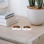 LOGOFUN 20PCS Miniature Flower Beds Dollhouse Garden Planters Mini Flower Bed Park Bench for Micro Landscape Furniture Outdoor Accessories - 1.3X0.6in