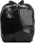 Aluf Plastics T-Tough Roll Pack Low Density Repro Blend Star Seal Coreless Rolls Bag, 56 Gallon Capacity, 47" Length x 43" Width, XXH Strength, Black (Pack of 100)