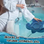 Hot Tub Scum Absorber, Scum Turtle Hot Tub Cleaner Hot Tub Accessories 2 Pack Hot Tub Sponge for Scum Reusable Spa & Pool Cleaner Hot Tub Oil Absorbing Scum Absorber Keeps Water Clean