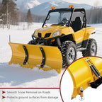 Lasnten 4 Pcs Snow Plow Skid Shoes Heavy Duty Replacement Kit Compatible with M91-50021 M91-50023 ATV UTV 4501-0702 4501-0577(5/8" Shaft Size)Shaft with Lynch Pins Washers and Rubber Bumpers