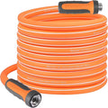 Fevone Garden Hose 55 ft., Lightweight Hybrid Water Hose, Flexible and Durable, Leak-Free Connections