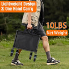 Wagons Carts Foldable, Lightweight Portable Utility Shopping Cart with Wheels, Folding Grocery Wagon Cart for Grocery, Camping, Shopping, Beach, Garden, Sports Black