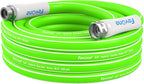 Fevone Garden Hose 25 ft., Lightweight Hybrid Water Hose, Flexible and Durable, Leak-Free Connections