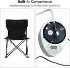 Portable Steam Sauna at Home 1 Person Therapy, Low EMF 1200W Fast Heating Sauna Box, Indoor Dry Sauna with Foldable Chair for Home, Gym (2.6Lx2.6Wx6H Ft)