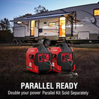 PowerSmart 2580-Watt Portable Inverter Generator, Super Quiet, Ultra-Light & Compact for Camping, 2025 Version