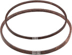 579932MA 585416MA Snowblower Auger Drive Belt Set for Craftsman Murray 579932 420673 585416 1733324SM MTD 754-0275 954-0275 954-0282 2-Stage Snow Thrower Snowblower Drive Belt