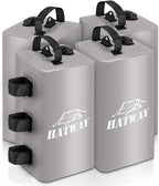 Canopy Water Weight Bag,88 LBS Water Tent Weights Set of 4 Leg Weights for Pop Up Canopy,Gazebo,Canopies,Tent-4 * 10L-Gray