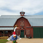 Porch Goose Outfits for 23" Plastic Porch Goose Cowboy Outfit Goose Clothes for Cement Goose for Indoor Outdoor Garden Yard Lawn Patio Art Decor(NZL)