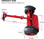 Wheels Lawn Mower Sulky for Lawn and Landscape Professionals,Mower Rear Bracket,Fender Design for Lawn and Landscape Professionals (Red)