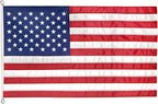 Super Tough 15ft x 25ft Nylon American Flag, Made in the USA, Embroidered Stars, Sewn Stripes