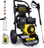Aceup Energy 3400 PSI Gas Pressure Washer Gas Power Washer 2.6 GPM 212cc 1L Foam Cannon 4 Nozzles for Garden, Cars, Homes, Fences