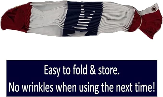 American Pleated Fan Flag Bunting. 2 x 4 ft Embroidered Stars & Sewn Stripes USA Indoor/Outdoor Nylon Bunting Banner. Perfect for July 4th and America 250 events. 100% Made in America by Old Glory Bunting