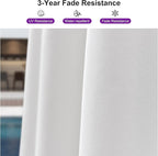 PURPLE LEAF 8' X 8' Patio Umbrella with In-ground Base for Pool 7' High Offset Outdoor Cantilever Umbrella Swimming Pool Umbrella with 360°Rotation for Poolside White