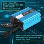 Keenso Power Inverter 500W DC 12V to AC 220V-240V Peak 600W Car Converter Dual USB Charger Adapter Vehicle Inverter Popular