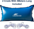 LIBERECOO 4'x8' Pool Pillows for Above Ground Pools, winterize Pool Closing kit Winter Pool Pillow.Super Durable & Strong Cold Resistant Easy Centering,Rope Included