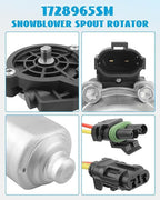 Snowblower Spout Rotator Chute Motor Fit for Various Murray/Simplicity Snowblowers Replace 1728965SM