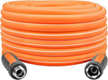 Fevone Garden Hose 80 ft., Lightweight Hybrid Water Hose, Flexible and Durable, Leak-Free Connections