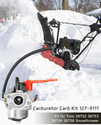 127-9111 Carburetor Kit Compatible with Toro 38752 38753 38754 38756 Power Clear 721 724 726 Snowthrower