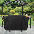Grill Cover for Weber Slate 30 Inch Rust-Resistant Griddle, Heavy Duty Waterproof 600D Webber Slate Griddle 3-Burner Gas 30 in. Flat Top Griddle Cover Outdoor Black