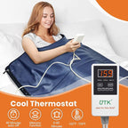 UTK 5X Deeper Infrared Sauna Blanket, Sauna Blanket for Detox & Relaxation with Red Light Therapy, Natural Jade & Tourmaline Stone, 660nm Photon, Portable Sauna for Muscle Pain Relief Home Women Men