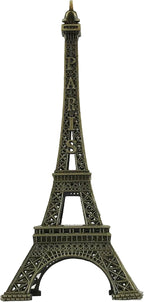 allgala 7" Eiffel Tower Statue Decor Alloy Metal, Bronze