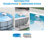 Swimming Pool Current Machine, 3500GPM Endless Pool Swimmer for Above Ground Pools - 1-9 Grade Adjustable Current Swim Jet for Home Indoor/Outdoor Swimming Pool Exercise, Lap Training & Family Fun