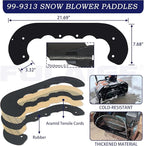 99-9313 Snow Blower Paddles Replaces 999313, 88-0771, 125-1128, 55-9250, 55-9251 for Toro Power Clear 210 210E 221 421 621 721 CCR 2000 CCR 2400 CCR 2450 CCR 2500 CCR 3000 CCR 3650 Snowthrower