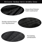 Outdoor Tabletop Grill Cover for Char Broil Portable 1 Burner Stainless Steel Propane Gas Grill, Waterproof Outdoor BBQ Table Top Grill Cover - 24 x 12 x 14 Inch