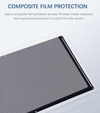 Flexible Solar Panel kit 100W Monocrystalline Module,10A Charge Controller,Extension Cable Off-Grid Charger for RV Boat Van Car Curve Surfaces (100W Solar KIT)