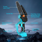 Mini Chainsaw for Dewalt 20V MAX Battery, 6-Inch Brushless Cordless Pruning Chainsaw, Security Lock, Battery Powered for Wood Cutting Tree Trimming Camping(No Battery)