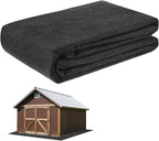Outdoor Storage Shed Mat, 18 x 2.6 FT Garage Floor Mats with Reusable, Washable, Non Slip, Durable for Protects Garage Floors/Driveways/Entrance Doors/Deck [Gray]