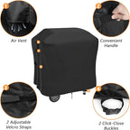 Grill Cover for Char Broil Bistro Pro Electric Grill Griddle, Waterproof Outdoor BBQ Griddle Cover for Charbroil Model 25302146