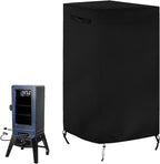 Smoker Cover Fit for Pit Boss Grills PBV3G1 Vertical Smoker, Outdoor Waterproof Grill BBQ Grill Cover Outdoor Grill Cover Vertical Smoker Cover（24" D x 23" W x 47" H）