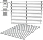 66802 18.75" Grill Grates for Weber GS4 Genesis II 300 Genesis II LX 300 Series, for Weber Genesis 2 Grill Parts for Genesis ii E-310 ii E-315 Grill Grates Replacement Parts for Weber 66095