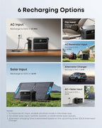 Anker SOLIX C1000 Gen 2 Portable Power Station, 2,000W (Peak 3,000W) Solar Generator, Full Charge in 49 Min, 1,024Wh LiFePO4 Battery for Home Backup, Power Outages, and Camping (Optional Solar Panel)